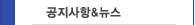 공지사항&뉴스